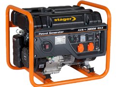 Stager GG 4600 generator open-frame 3.8kW